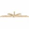Ekena Millwork Redmond Rough Sawn Timber Gable Bracket, Douglas Fir, 96"W x 24"H x 4"D x 4"F, 6/12 Pitch GBW096X24X0404RED00RDF - alternate 5